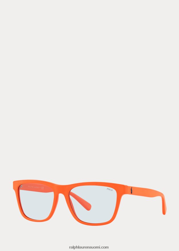 Ralph Lauren miehet värikaupan aurinkolasit 0Z24ZR2624 matta purjehdusoranssi