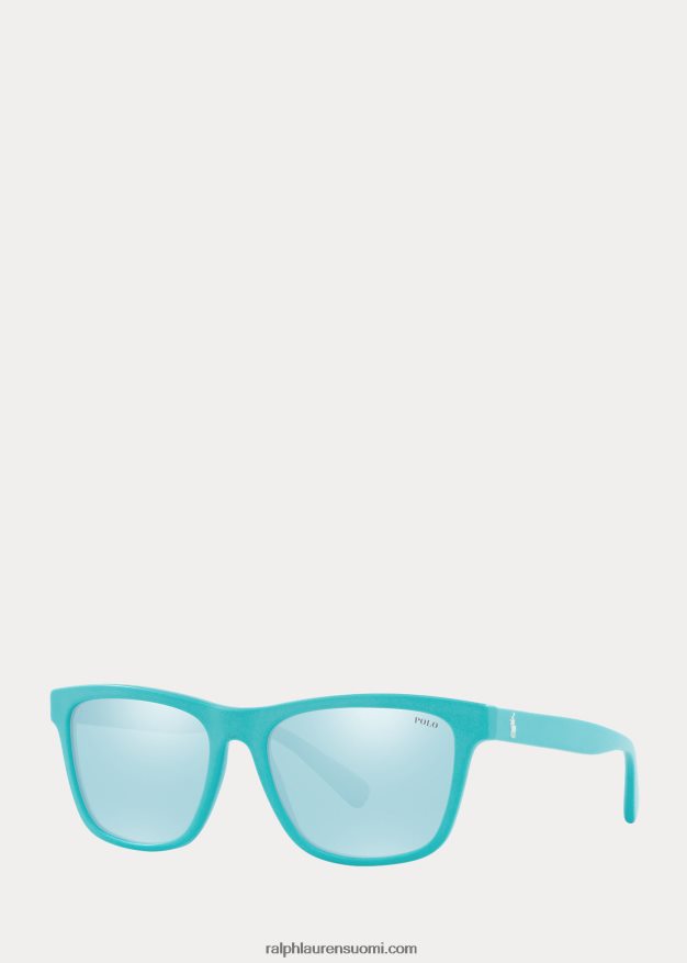 Ralph Lauren miehet värikaupan aurinkolasit 0Z24ZR2626 matta poukamansininen