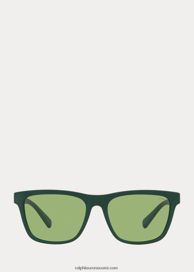 Ralph Lauren miehet värikaupan aurinkolasit 0Z24ZR2627 matta metsänvihreä
