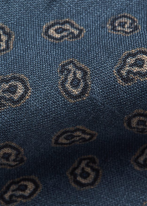 Ralph Lauren miehet käsintehty geometrinen mänty silkkisolmio 0Z24ZR8829