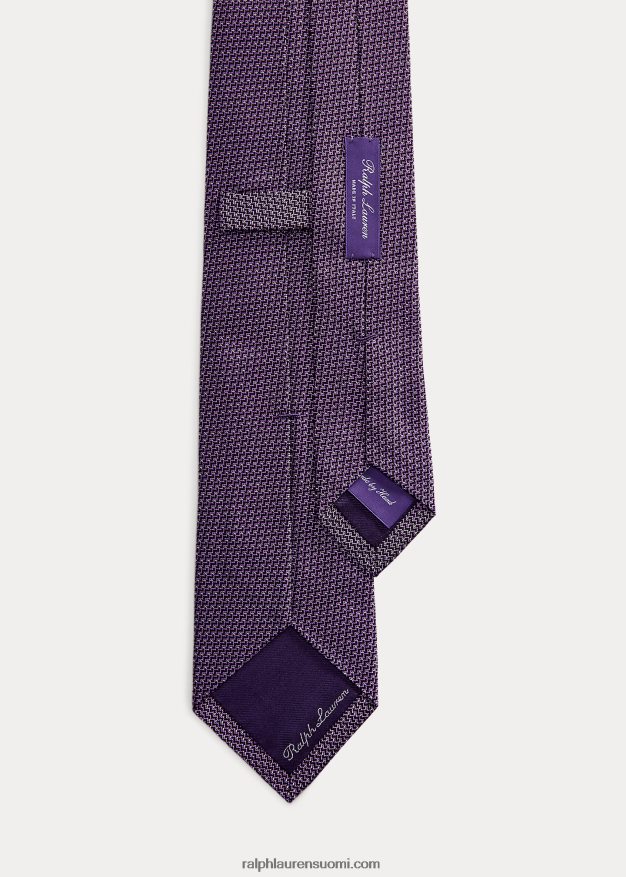 Ralph Lauren miehet kuviollinen silkkisolmio 0Z24ZR2678 vaaleanpunainen