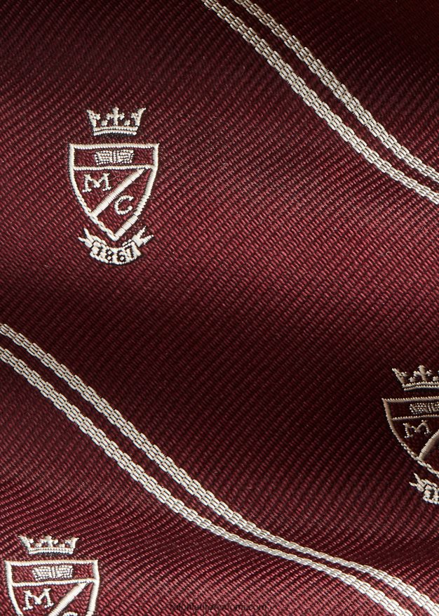 Ralph Lauren miehet morehouse-kokoelman klubisolmio 0Z24ZR2634 kastanjanruskea/valkoinen