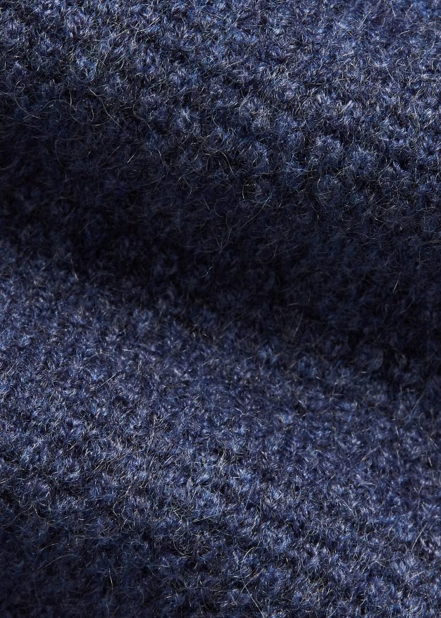 Ralph Lauren miehet neulo kashmir solmio 0Z24ZR8963 tumma nimes sininen melange