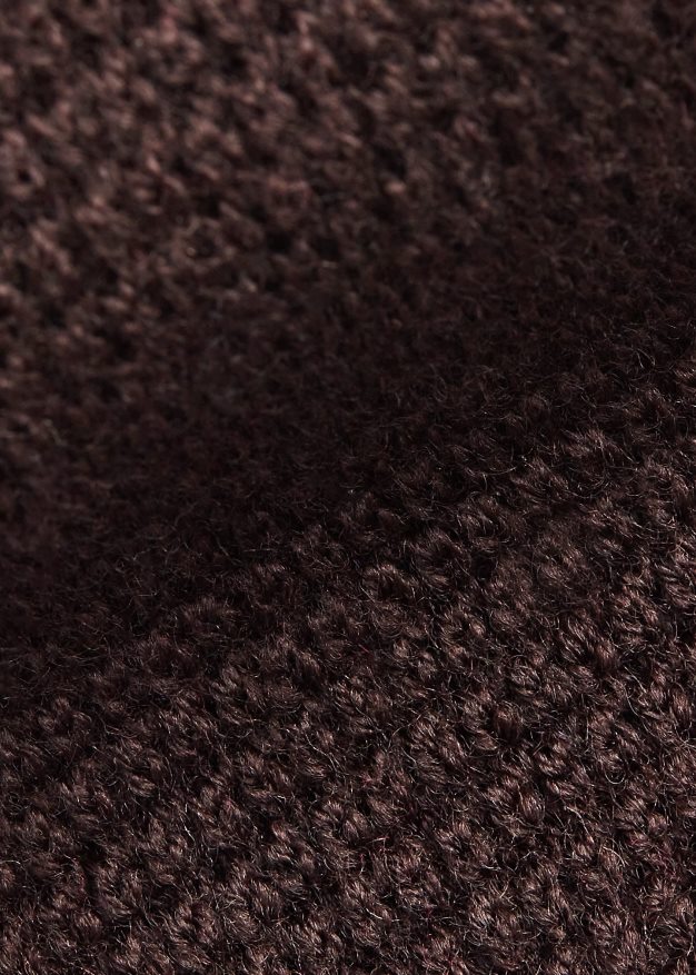 Ralph Lauren miehet neulo villasta solmiota 0Z24ZR2523 ruskea