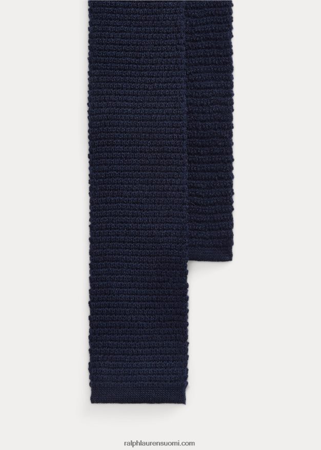 Ralph Lauren miehet neulo villasta solmiota 0Z24ZR2525 laivasto