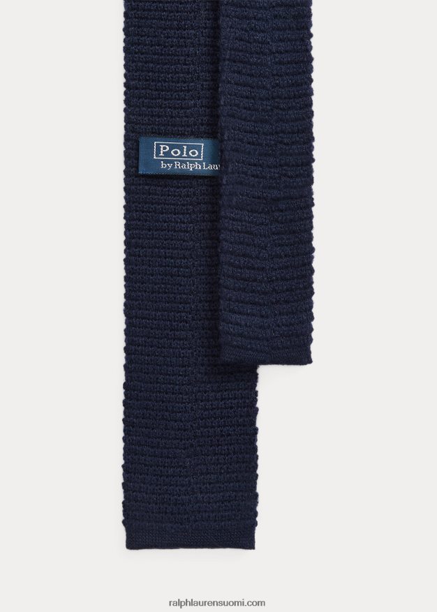 Ralph Lauren miehet neulo villasta solmiota 0Z24ZR2525 laivasto