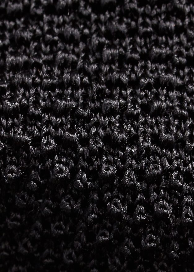 Ralph Lauren miehet neuloa silkkisolmiota 0Z24ZR2244 musta