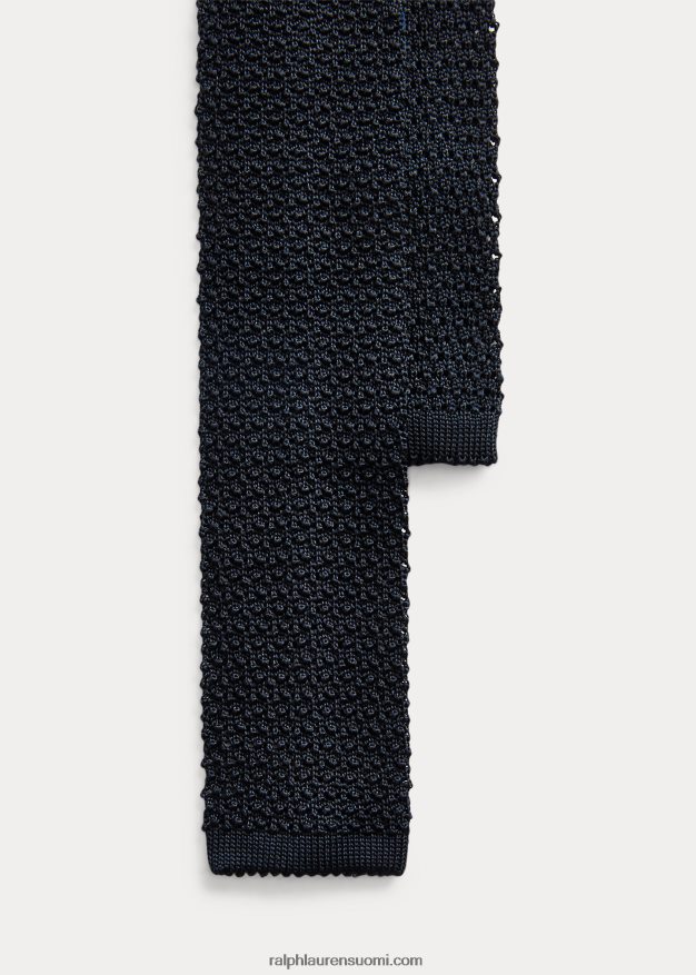 Ralph Lauren miehet neuloa silkkisolmiota 0Z24ZR2245 laivasto