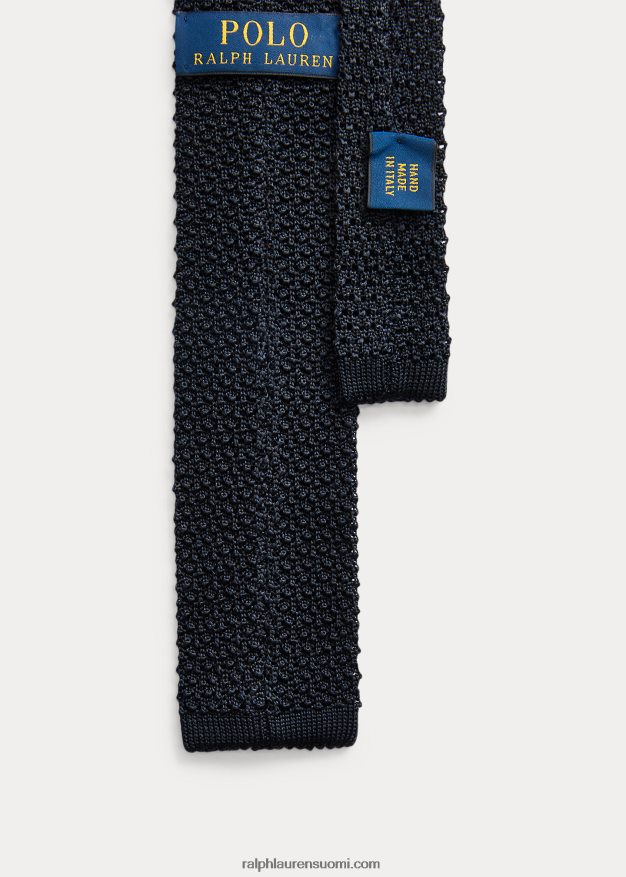 Ralph Lauren miehet neuloa silkkisolmiota 0Z24ZR2245 laivasto