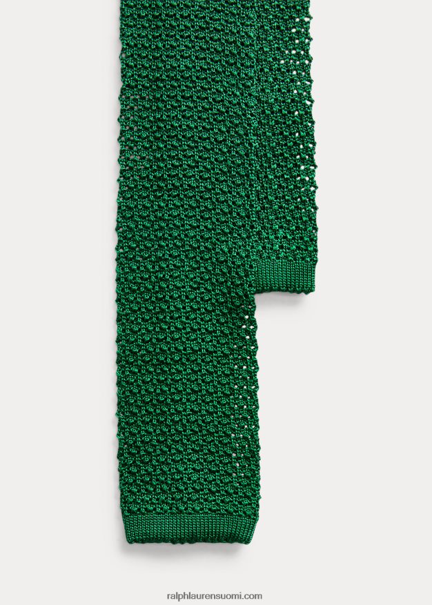 Ralph Lauren miehet neuloa silkkisolmiota 0Z24ZR2246 vihreä