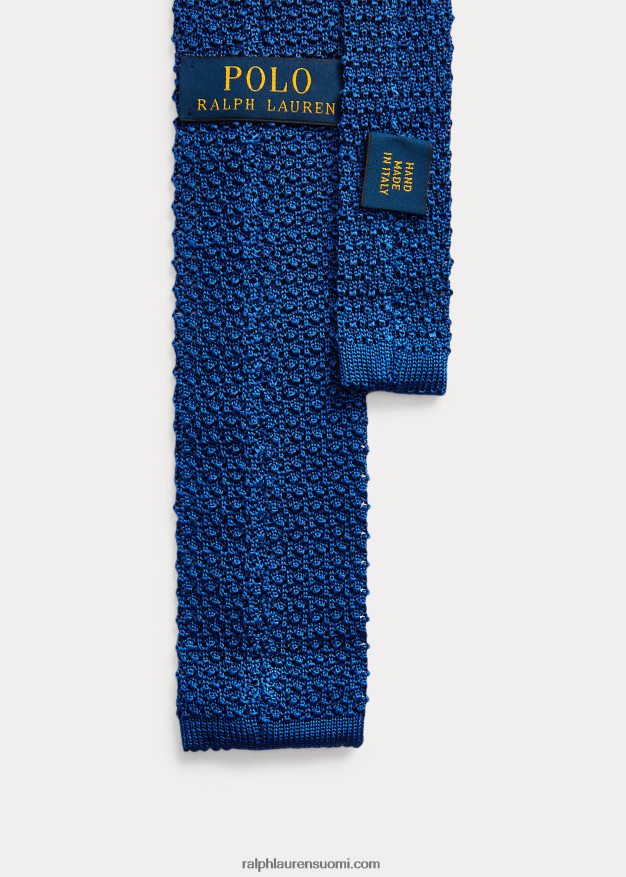 Ralph Lauren miehet neuloa silkkisolmiota 0Z24ZR2247 kuninkaallinen