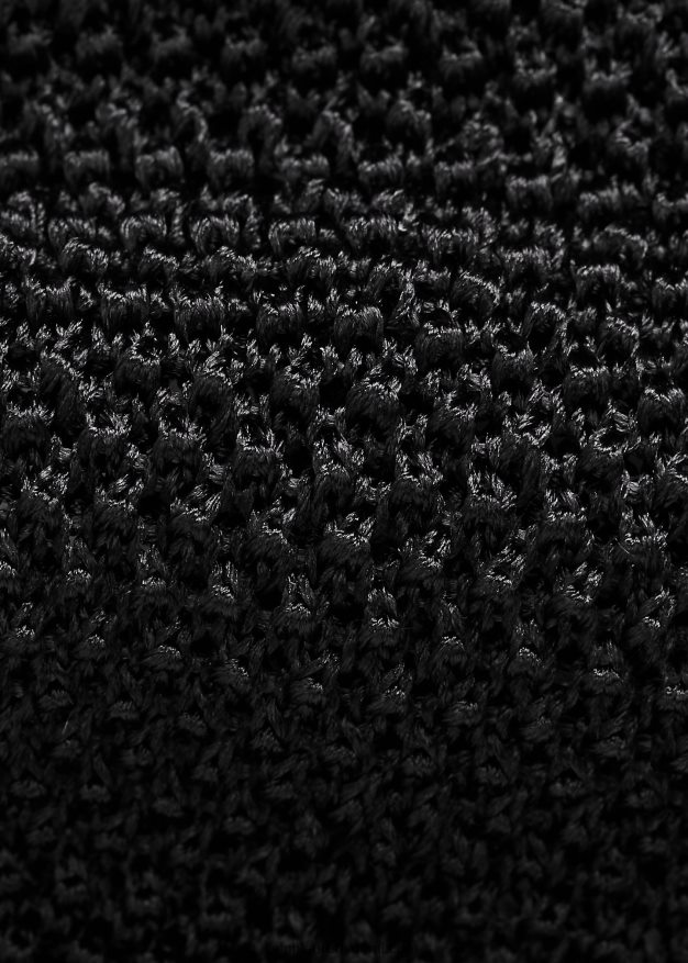 Ralph Lauren miehet neuloa silkkisolmiota 0Z24ZR2688 musta