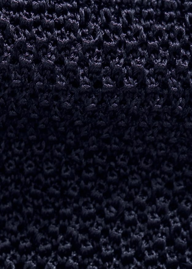 Ralph Lauren miehet neuloa silkkisolmiota 0Z24ZR2690 tumma laivasto