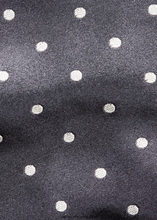 Ralph Lauren miehet pilkullinen silkkisatiinisolmio 0Z24ZR2685 tummanharmaa