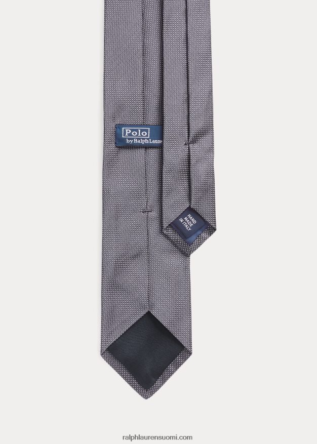 Ralph Lauren miehet pin dot silkkisolmio 0Z24ZR2268 laivasto/valkoinen