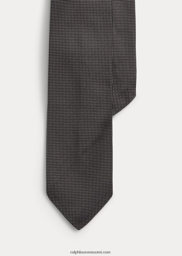 Ralph Lauren miehet pin dot silkkisolmio 0Z24ZR2274 musta valkoinen