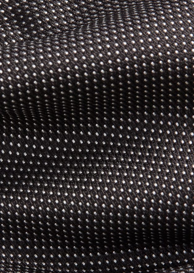 Ralph Lauren miehet pin dot silkkisolmio 0Z24ZR2274 musta valkoinen