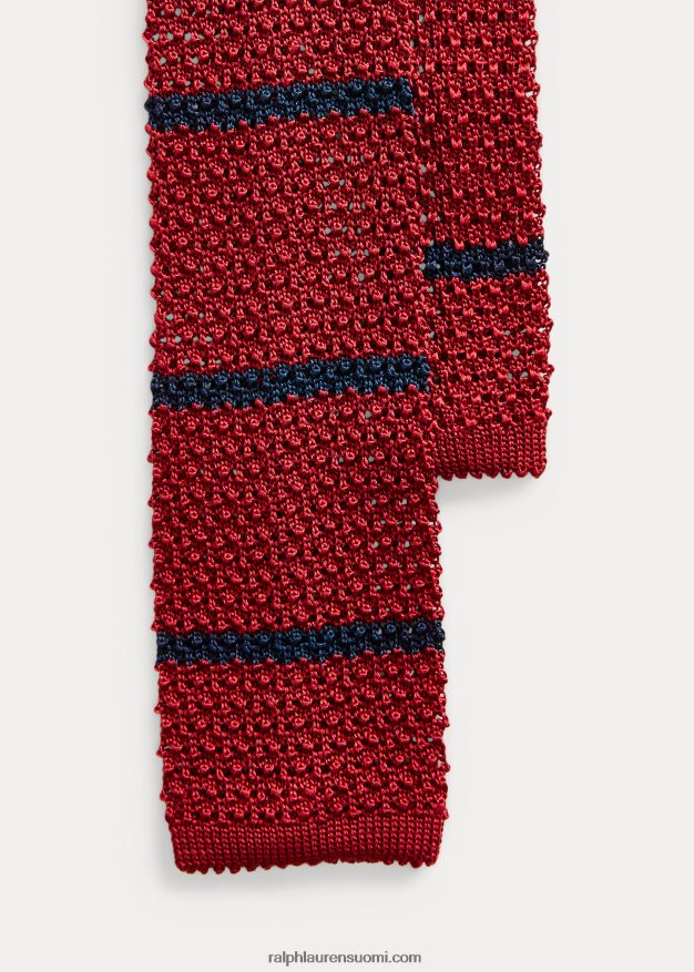 Ralph Lauren miehet raidallinen silkkisolmio 0Z24ZR8785