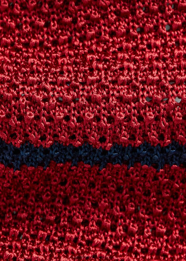 Ralph Lauren miehet raidallinen silkkisolmio 0Z24ZR8785