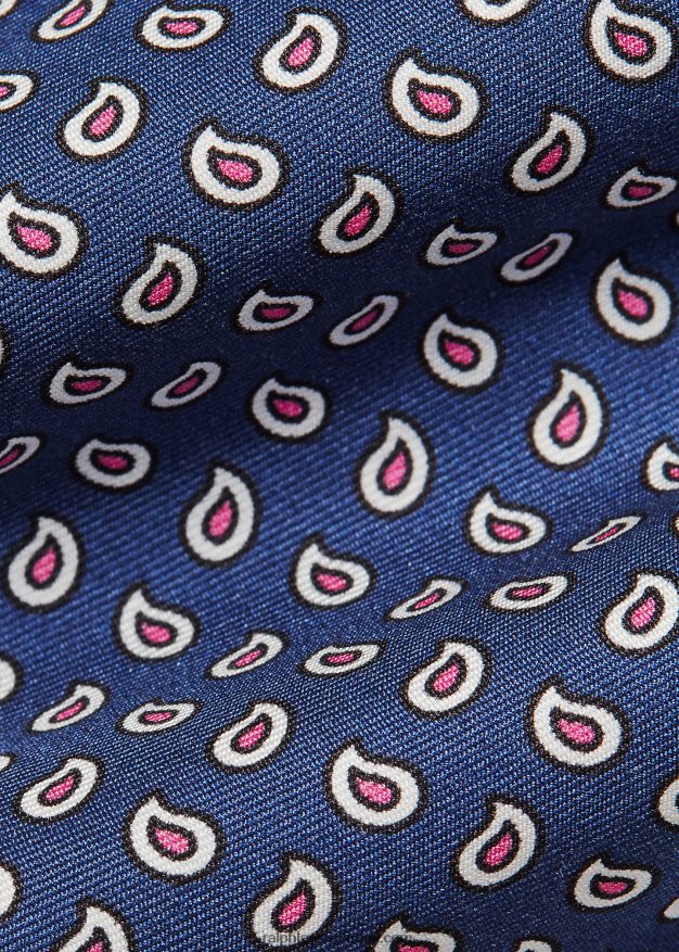 Ralph Lauren miehet siisti silkkisolmio 0Z24ZR2416 laivasto