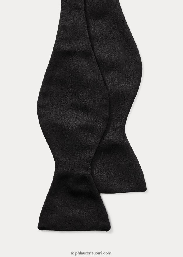 Ralph Lauren miehet silkkisatiinirusetti 0Z24ZR2683 musta