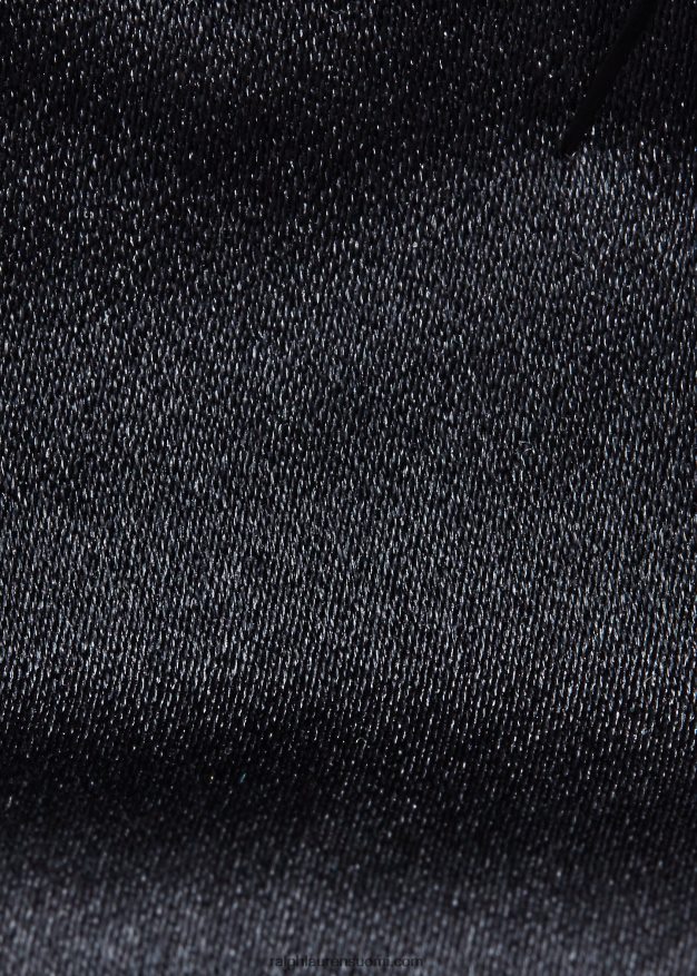 Ralph Lauren miehet silkkisatiinirusetti 0Z24ZR2687 musta