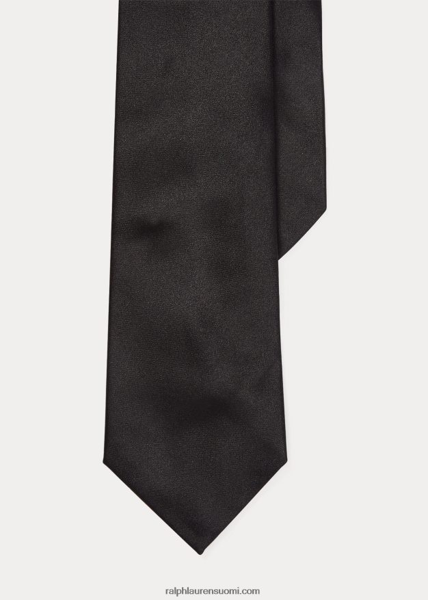 Ralph Lauren miehet silkkisatiinisolmio 0Z24ZR9028 musta
