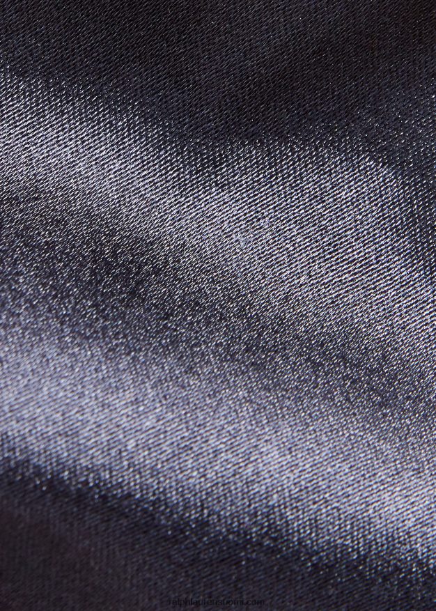 Ralph Lauren miehet silkkisatiinisolmio 0Z24ZR9029 tumma laivasto