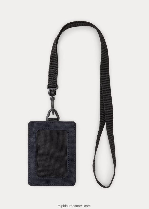 Ralph Lauren miehet canvas henkilökorttikotelo 0Z24ZR2412 laivasto
