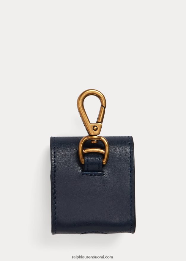 Ralph Lauren miehet ponin nahkainen airpod-kotelo 0Z24ZR2344