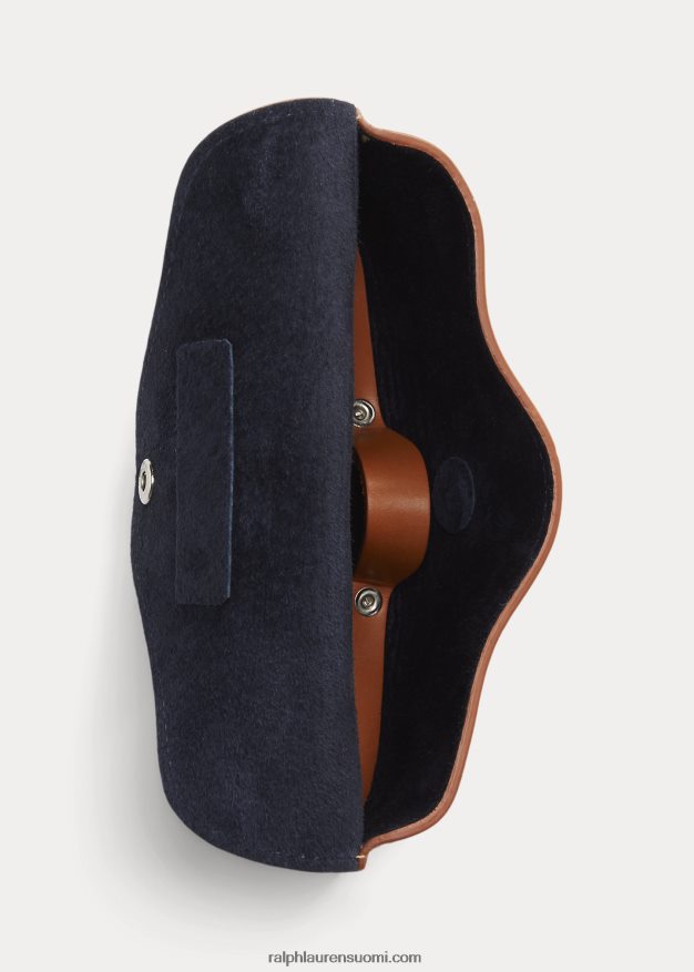 Ralph Lauren miehet suitset nahkainen lasikotelo 0Z24ZR2476 rusketus