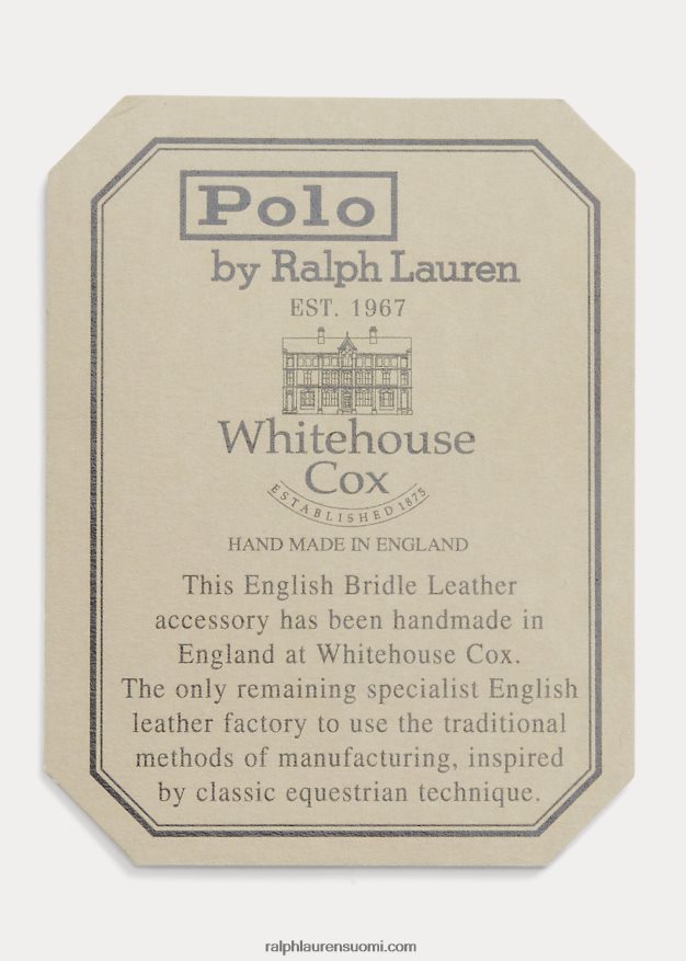 Ralph Lauren miehet suitset nahkainen lasikotelo 0Z24ZR2476 rusketus