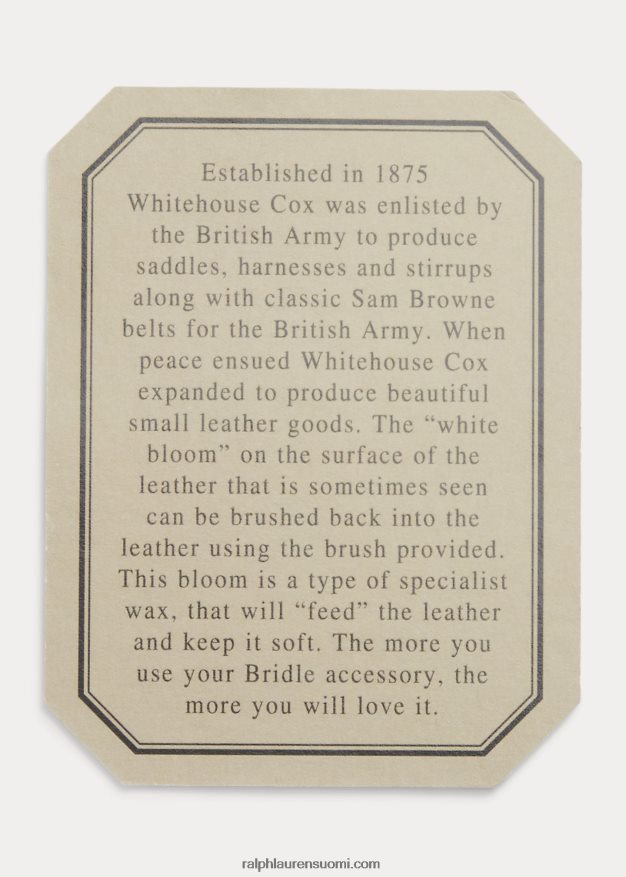 Ralph Lauren miehet suitset nahkainen lasikotelo 0Z24ZR2476 rusketus