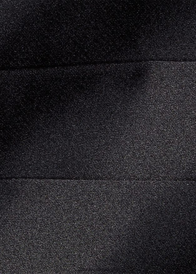 Ralph Lauren miehet silkkisatiini cummerbund 0Z24ZR9025 musta