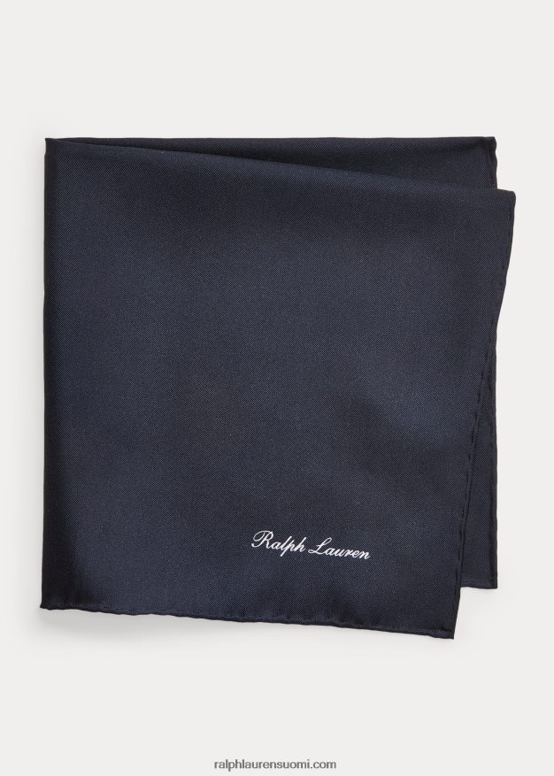 Ralph Lauren miehet silkkitasku neliö 0Z24ZR2661 laivasto