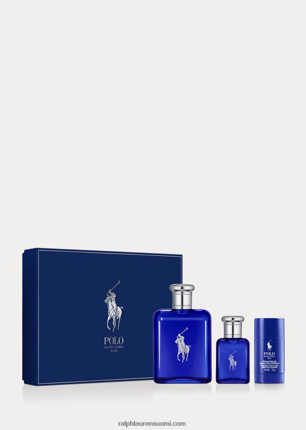 Ralph Lauren miehet polo sininen 3-osainen lahjasetti 0Z24ZR9067