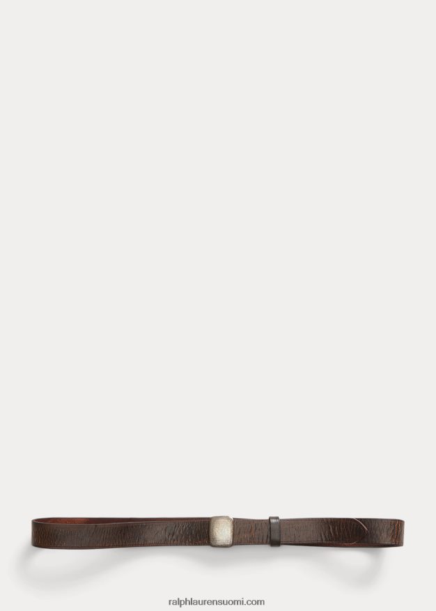 Ralph Lauren miehet nahkavyö 0Z24ZR8895 vintage musta