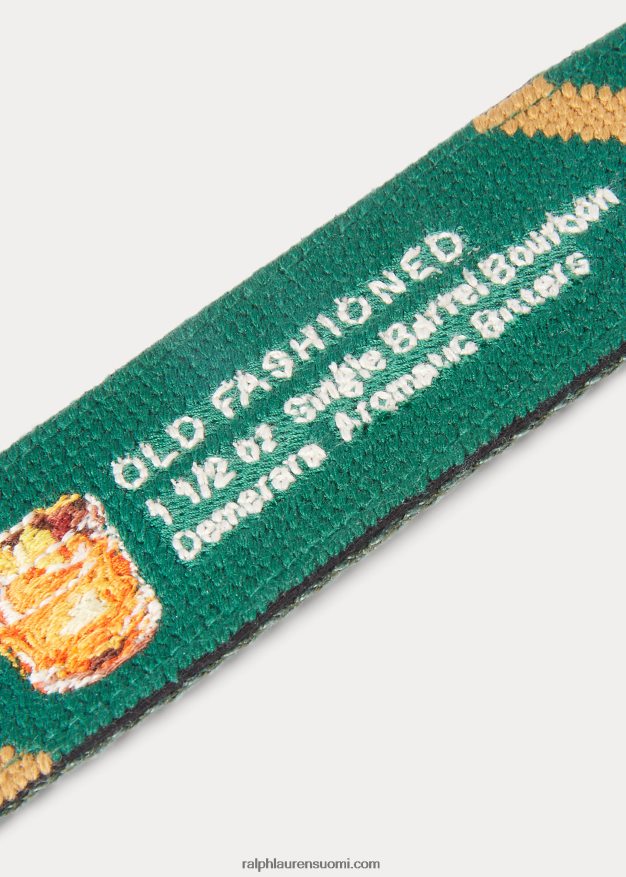 Ralph Lauren miehet polo bar neulakärkivyö 0Z24ZR2580 vihreä