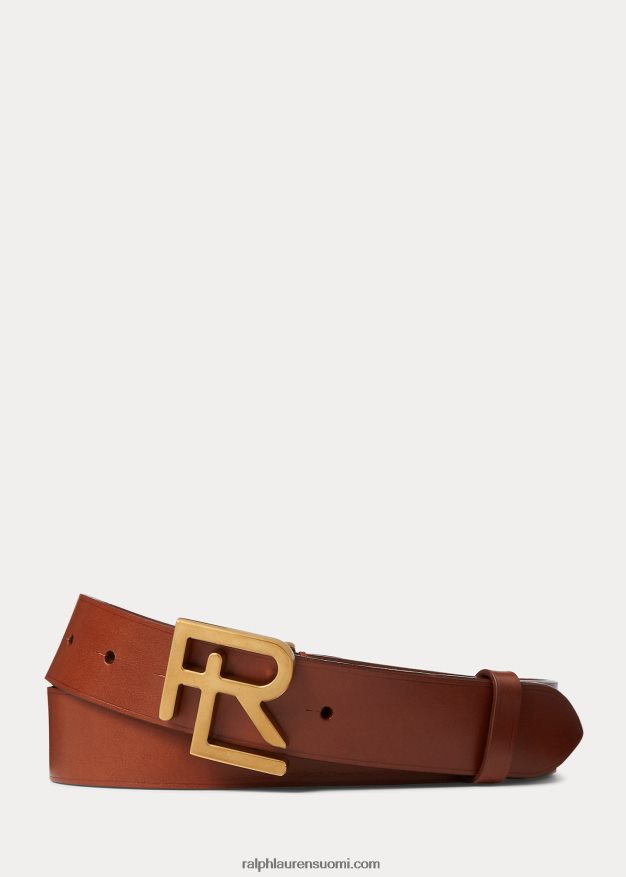 Ralph Lauren miehet rl vachetta nahkavyö 0Z24ZR9034 rusketus