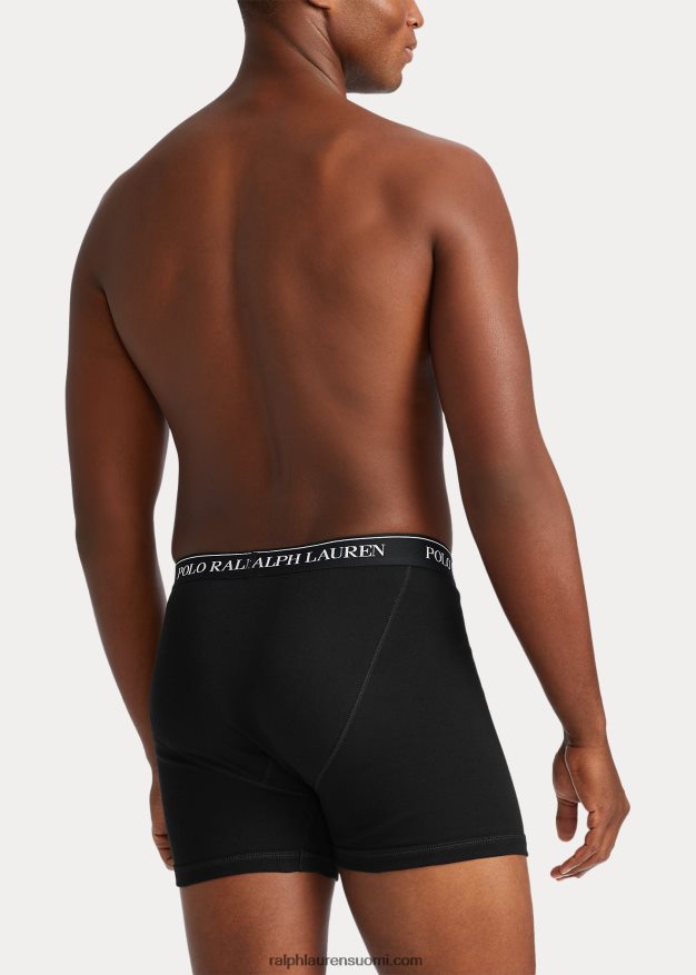 Ralph Lauren miehet boxer shortsit 3 kpl 0Z24ZR1508 musta/rl2000 punainen