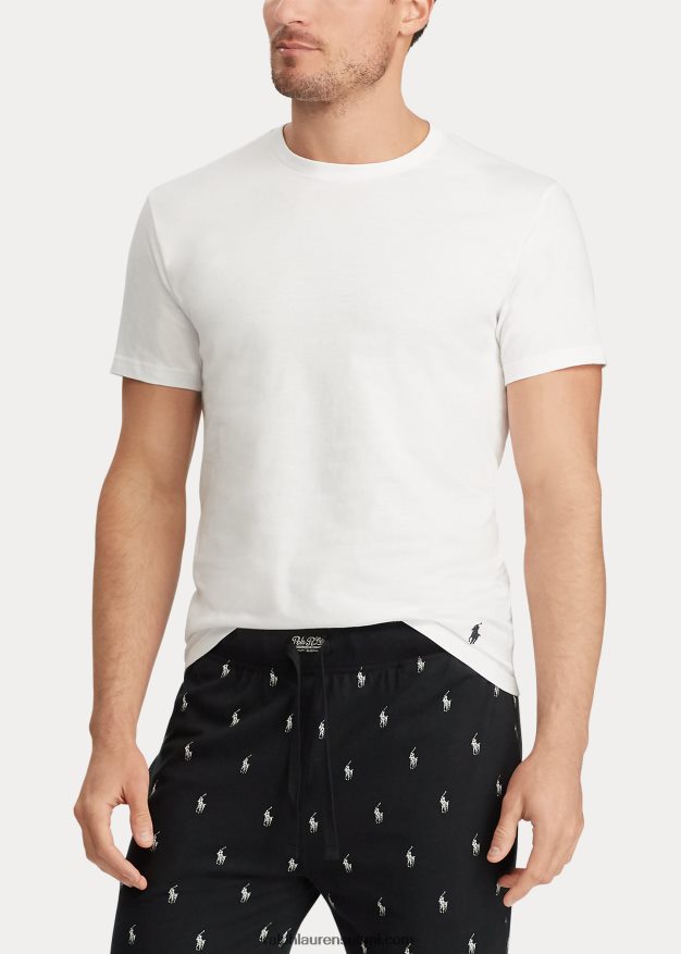 Ralph Lauren miehet klassinen wicking crew aluspaita 3 kpl 0Z24ZR225 valkoinen