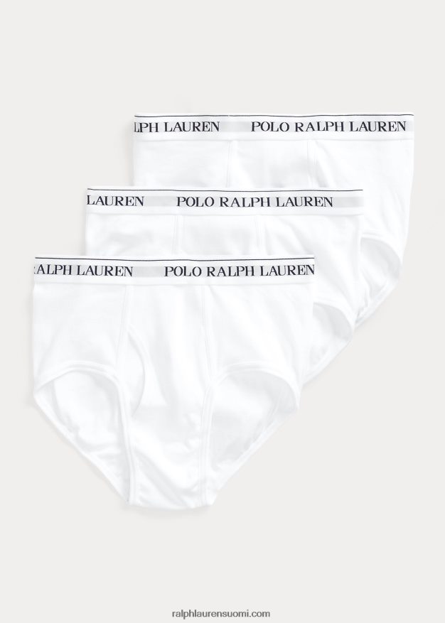 Ralph Lauren miehet klassiset puuvillahousut 3 kpl 0Z24ZR1613 valkoinen/risteilylaivasto