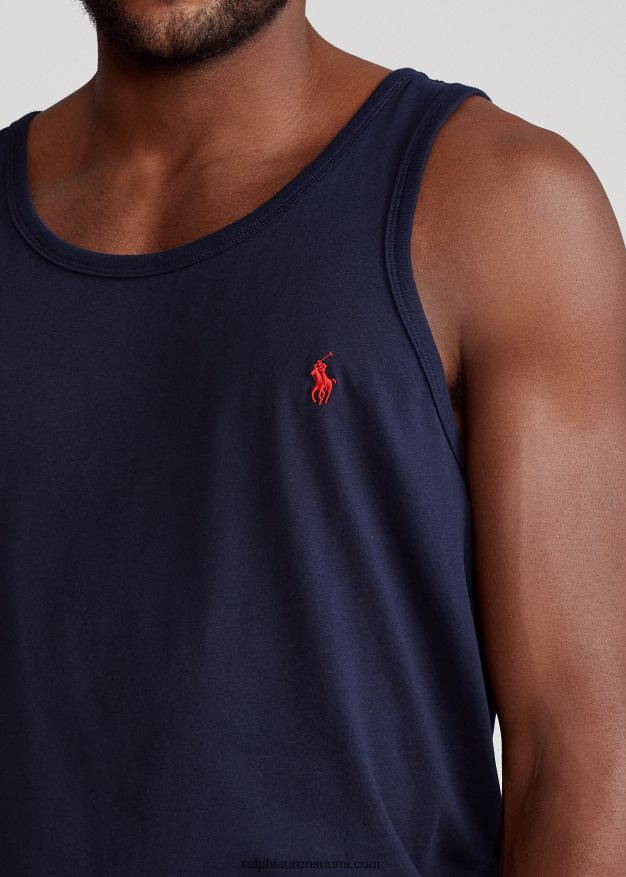 Ralph Lauren miehet pesty jersey tankki 0Z24ZR1440 muste