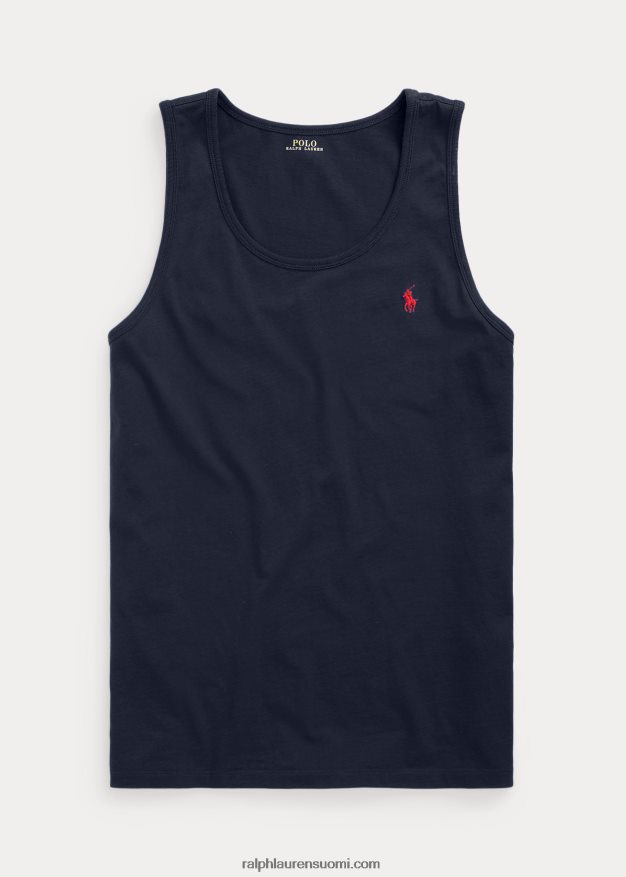 Ralph Lauren miehet pesty jersey tankki 0Z24ZR266 muste