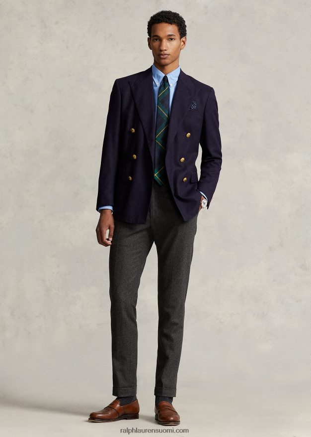 Ralph Lauren miehet Klassisen istuvuuden oxford-paita 0Z24ZR790 sininen