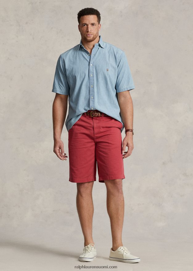 Ralph Lauren miehet chambray paita 0Z24ZR1429 vaalea indigo