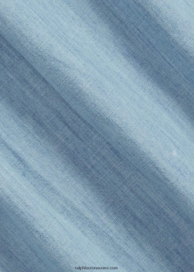Ralph Lauren miehet chambray paita 0Z24ZR1429 vaalea indigo