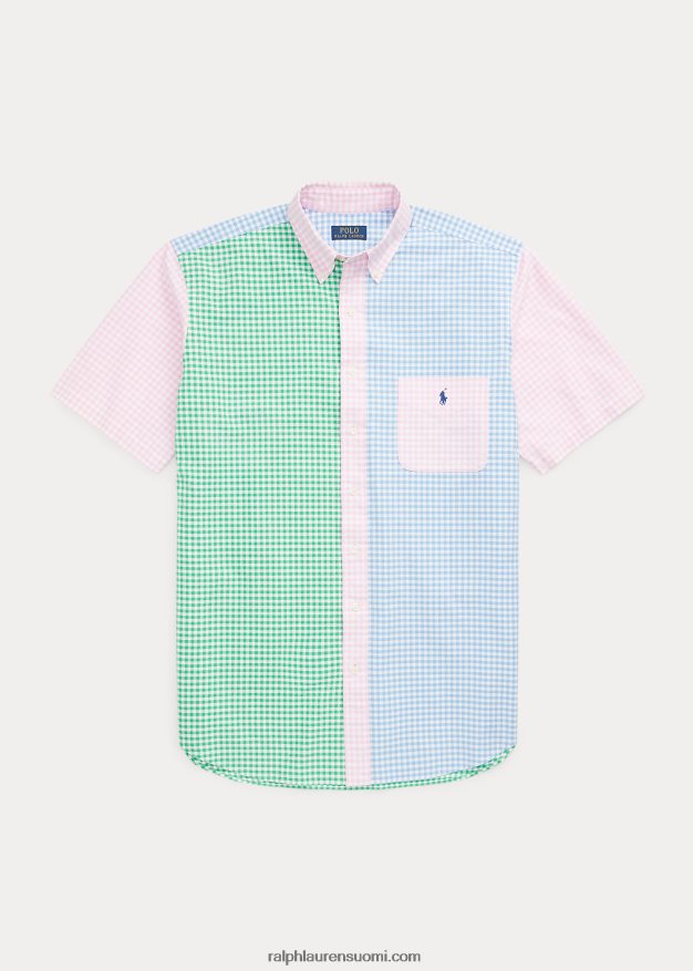 Ralph Lauren miehet gingham hauska paita 0Z24ZR1560 gingham hauska paita