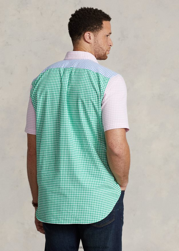 Ralph Lauren miehet gingham hauska paita 0Z24ZR1560 gingham hauska paita
