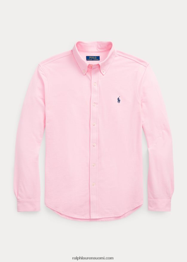 Ralph Lauren miehet höyhenpainoinen verkkopaita 0Z24ZR412 karmelin pinkki